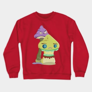 Happy fantasy mushrooms Crewneck Sweatshirt